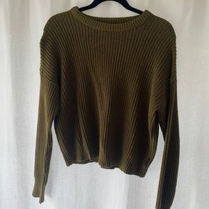 Urban Outfitters Olive Green Sweater